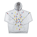 Supreme Embroidered S Hooded Sweatshirt "Ash Grey"