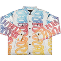 Supreme x Hysteric Glamour Snake Denim Trucker Jacket "White"