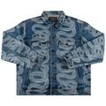 Supreme x Hysteric Glamour Snake Denim Trucker Jacket "Blue"