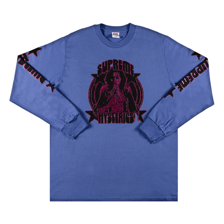 Supreme x Hysteric Glamour Long-Sleeve Tee "Light Purple"