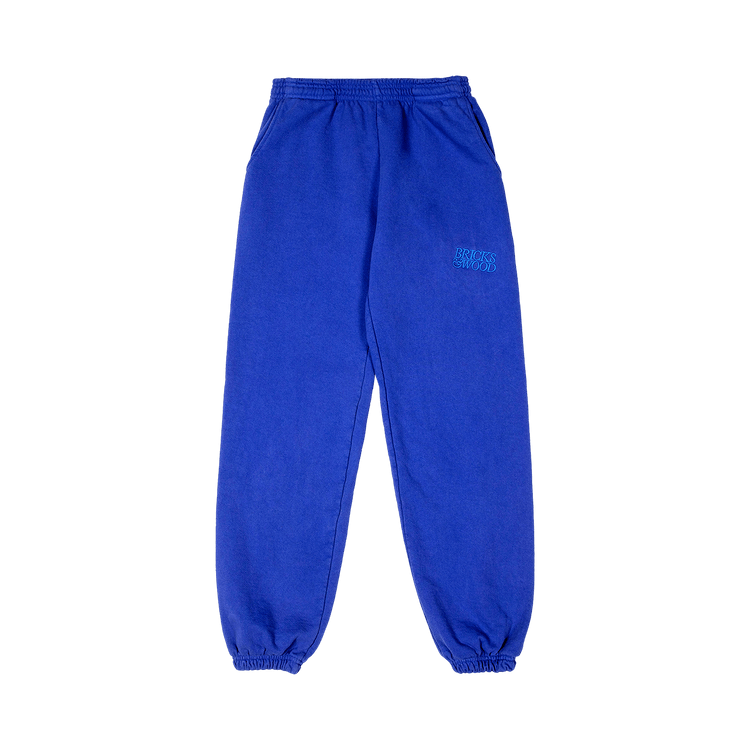 Bricks & Wood Logo Sweatpants "Blue"
