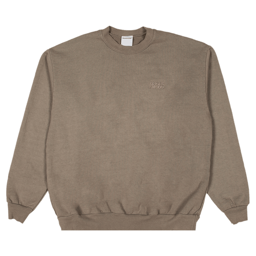 Bricks & Wood Logo Crewneck "Fog"