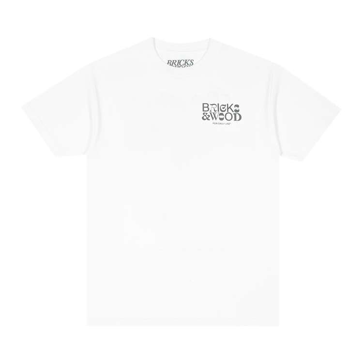 Bricks & Wood For Daily Use* T-Shirt "White"