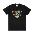 Bricks & Wood Support Your Homies Tee "Black"