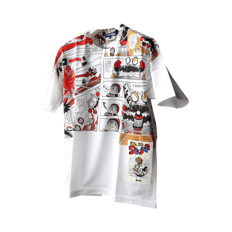 Junya Watanabe Manga Printed T-Shirt "White"