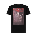 Off-White Sprayed Caravaggio Short-Sleeve Slim Tee "Black"