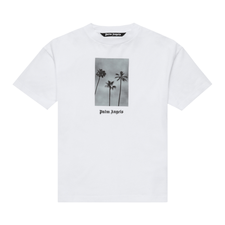 Palm Angels Boulevard Classic Tee "White/Black"