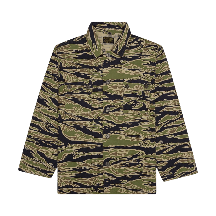Wacko Maria Tigercamo Army Shirt (Type-3) "Olive"