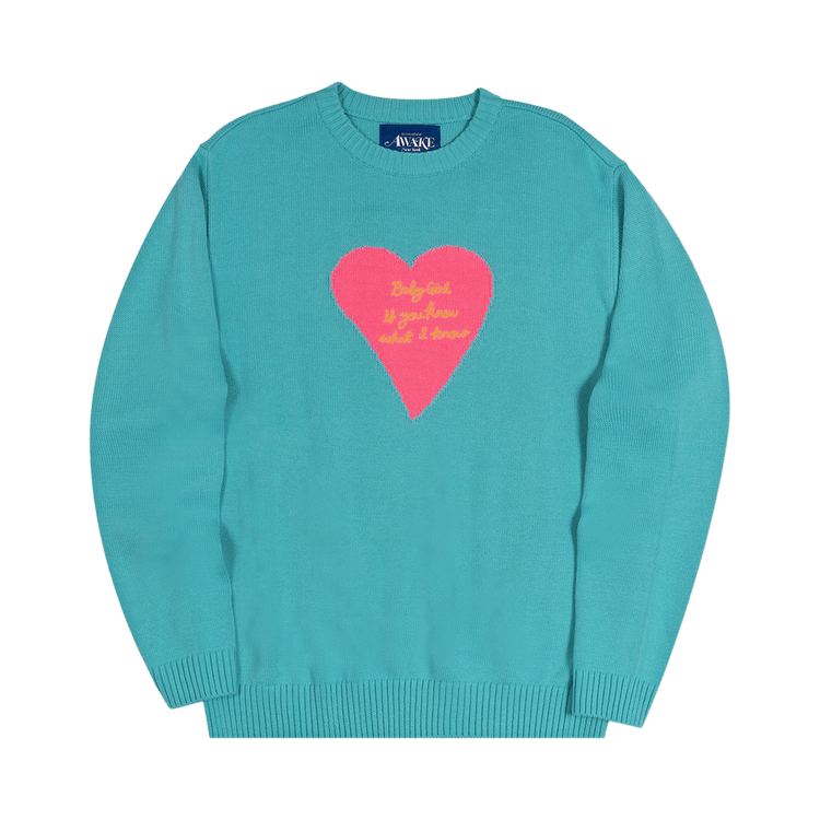 Awake NY Baby Girl Pullover "Teal"