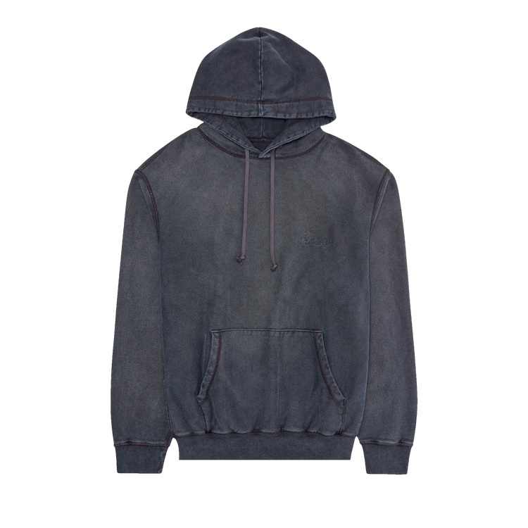 Awake NY Sunbleached Logo Hoodie "Black"