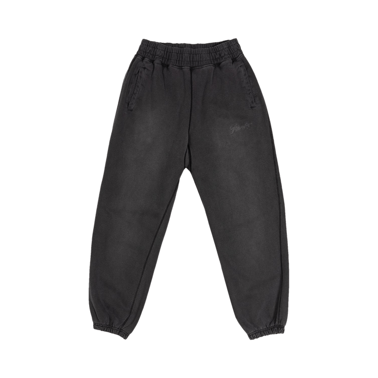 Awake NY Sunbleached Logo Sweatpants "Black"