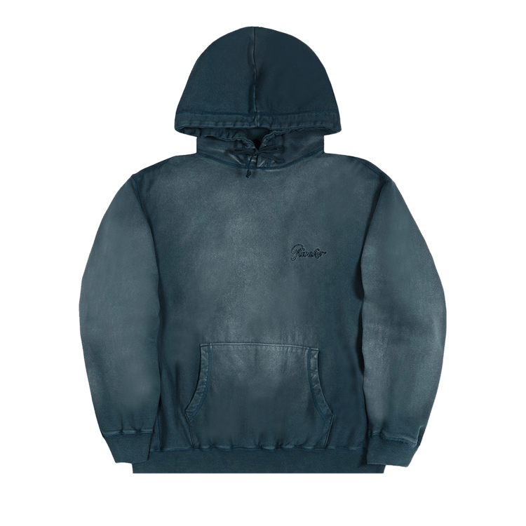 Awake NY Sunbleached Logo Hoodie "Blue"