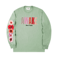 Awake NY Bloom Long-Sleeve Tee "Sage"