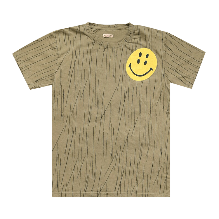 Kapital Rain Camo Jersey Crew Tee "Khaki"