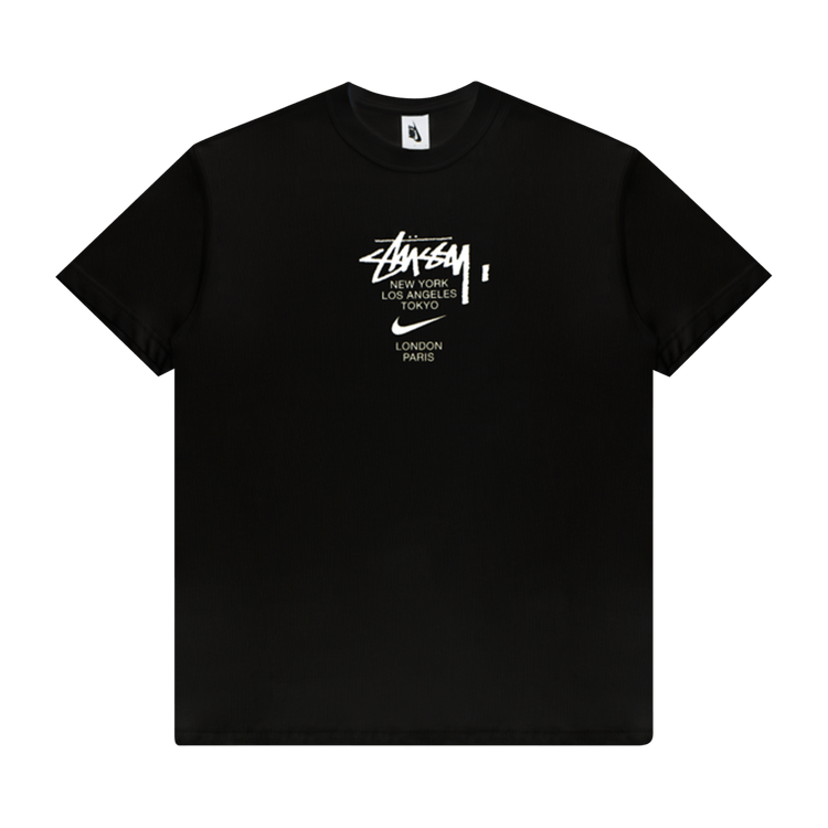 Nike x Stussy International Tee "Black"