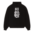 Balenciaga Bomber Hoodie "Black/White"