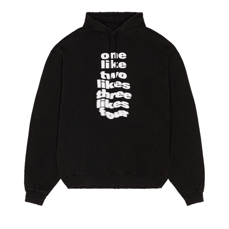Balenciaga Bomber Hoodie "Black/White"