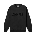 Fear of God Exclusively for Ermenegildo Zegna Oversized Sweatershirt "Black"
