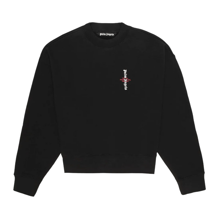 Palm Angels Statement Sweatshirt "Black/White"