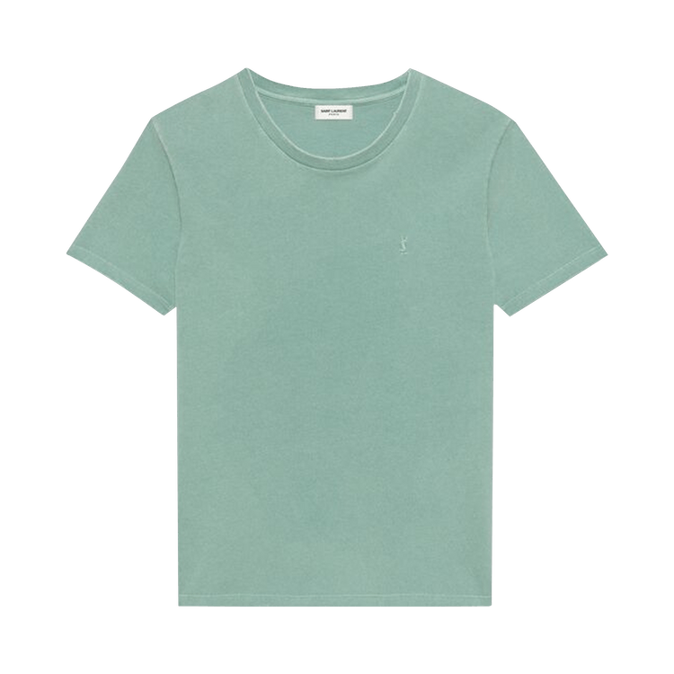 Saint Laurent Monogram T-Shirt "Green"