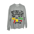 Cactus Jack by Travis Scott x Cactus Plant Flea Market Script Crewneck Sweatshirt "Sport Grey"