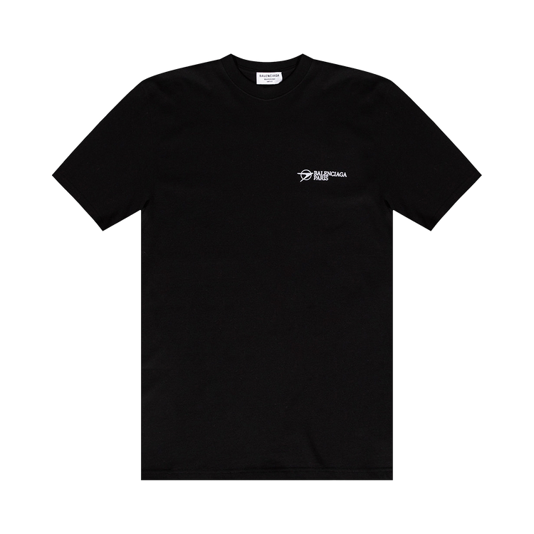 Balenciaga Paris T-Shirt "Black/White"
