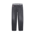 Balenciaga Logo Waistband Pants "Black/White"