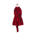 Saint Laurent Jumpsuit "Noir Rouge"