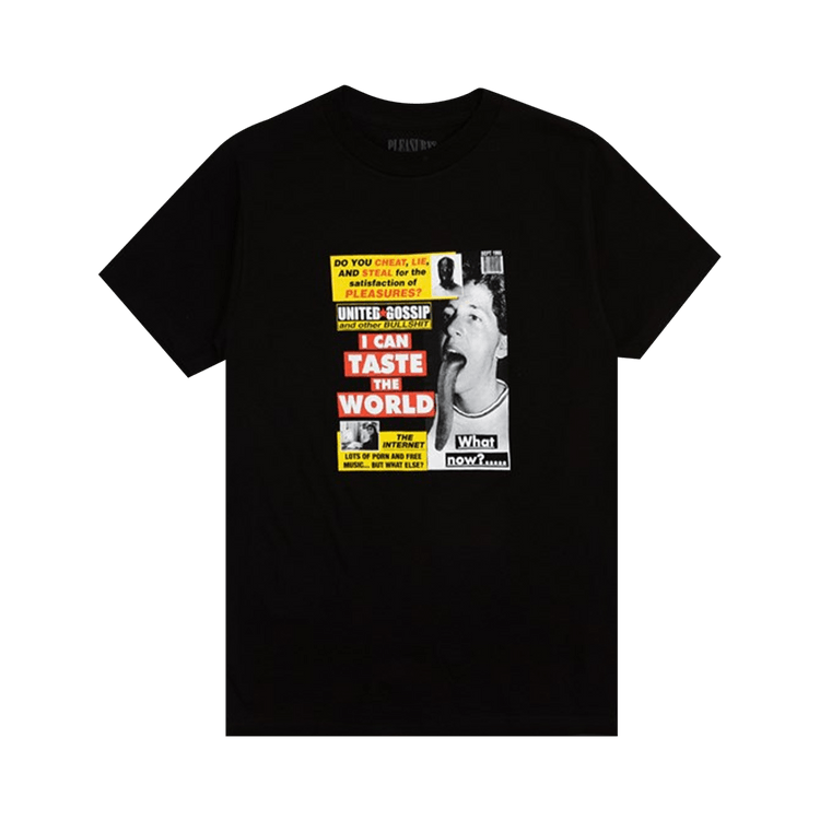Pleasures Gossip T-Shirt "Black"