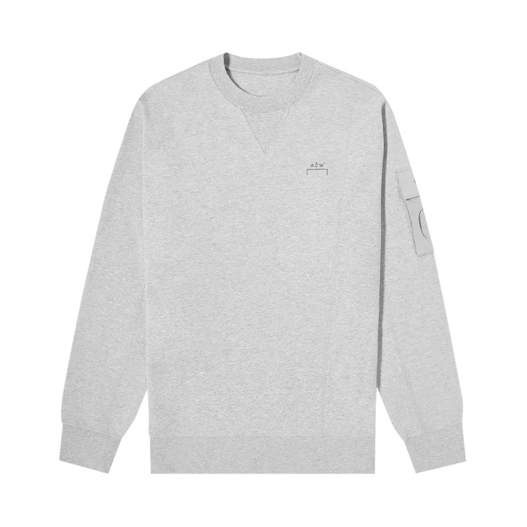 A-Cold-Wall* Essential Compass Crewneck "Grey Melange"