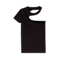 Helmut Lang Cutout Tee "Black"