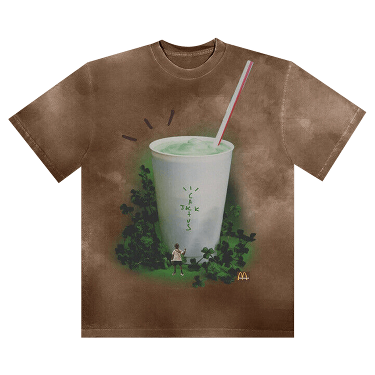 Cactus Jack by Travis Scott x McDonald's Grail T-Shirt 'Brown'