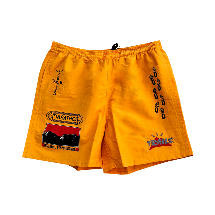 Cactus Jack by Travis Scott Path Shorts "Gold"