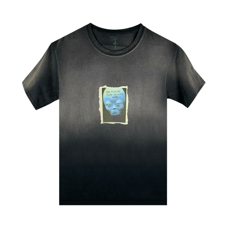 Cactus Jack by Travis Scott Highest In The Room Alien T-Shirt "Mind Grey"