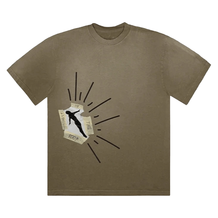 Cactus Jack by Travis Scott Highest In The Room Dive T-Shirt "Green"