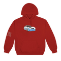 Cactus Jack by Travis Scott JACKBOYS Vehicle Hoodie III "Red"