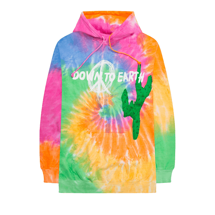 Cactus Jack by Travis Scott Astroworld x DSM Down To Earth Hoodie "Tie-Dye"