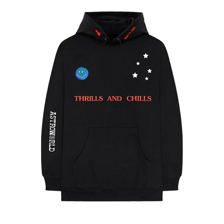 Cactus Jack by Travis Scott Astroworld World Peace Hoodie "Black"