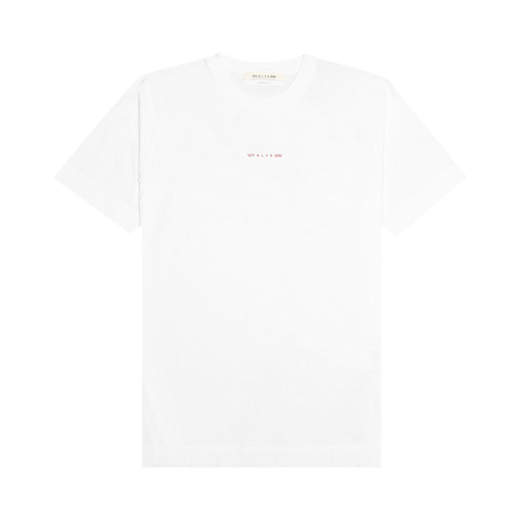 1017 ALYX 9SM Change Of Heart Short-Sleeve Tee "White"