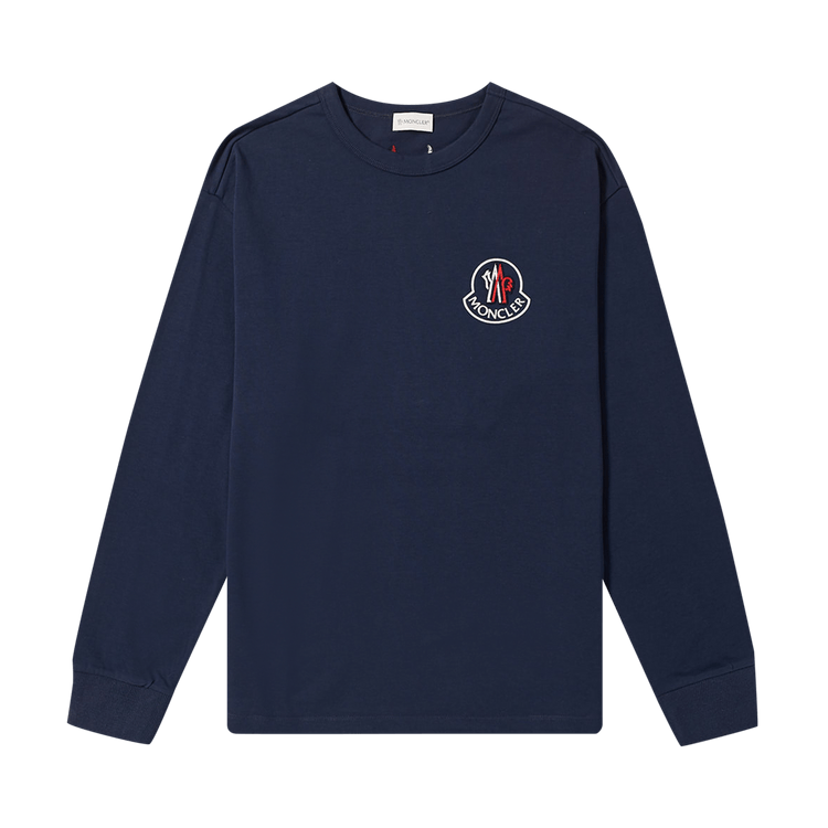 Moncler Genius x Kith Long-Sleeve Tee "Navy"