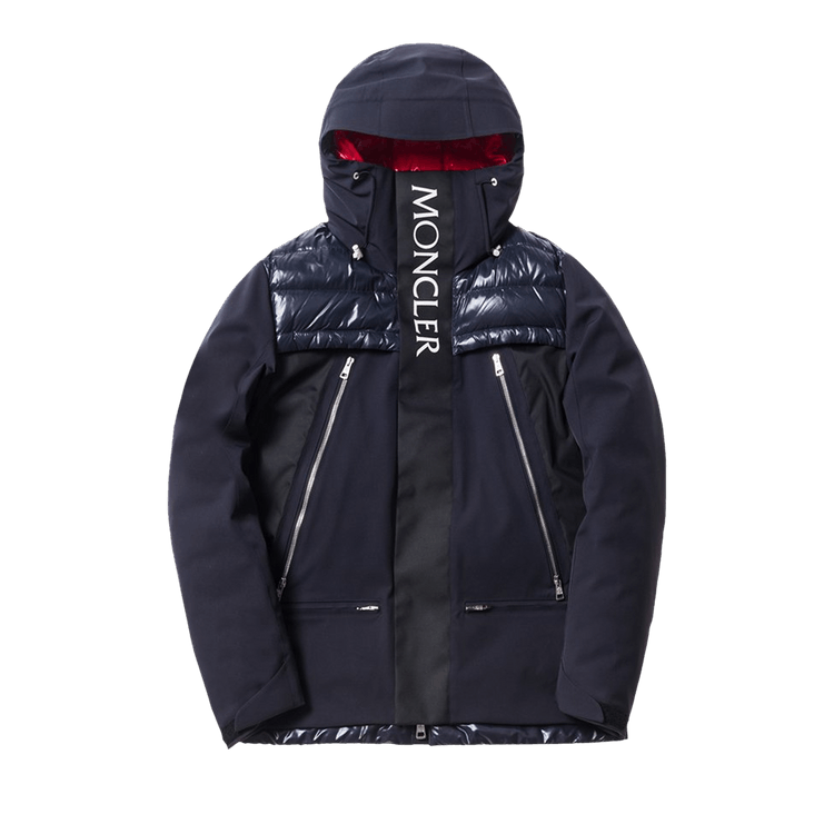 Moncler Genius x Kith Parrachee Long Down Jacket "Navy"