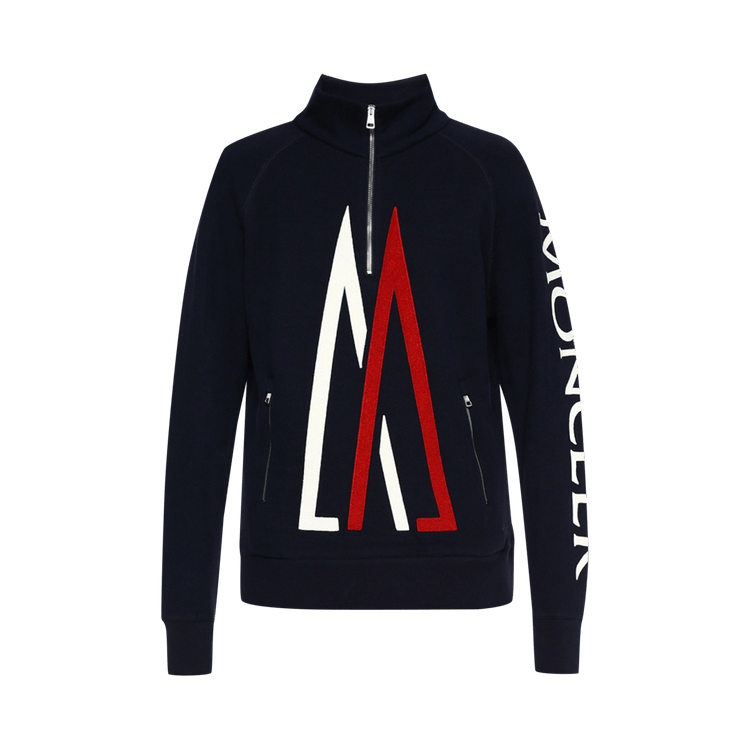 Moncler Genius x Kith Quarter Zip Pullover "Navy"