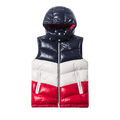 Moncler Genius x Kith Pelat Down Vest "Navy/White/Red"