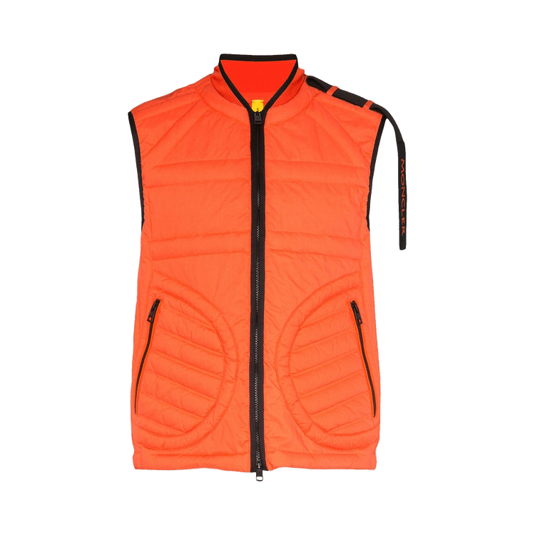 5 Moncler x Craig Green Down Huff Vest "Orange"