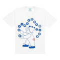 Online Ceramics Anarchy Clown Tee "White"