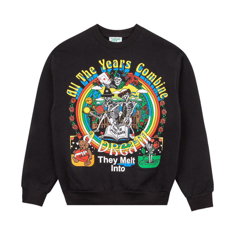 Online Ceramics Heaven On Earth Crewneck "Off Black"