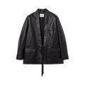 Ambush Kimono Leather Jacket "Black"