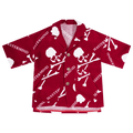 Mastermind World Organic Cotton Short-Sleeve Shirt "Red"
