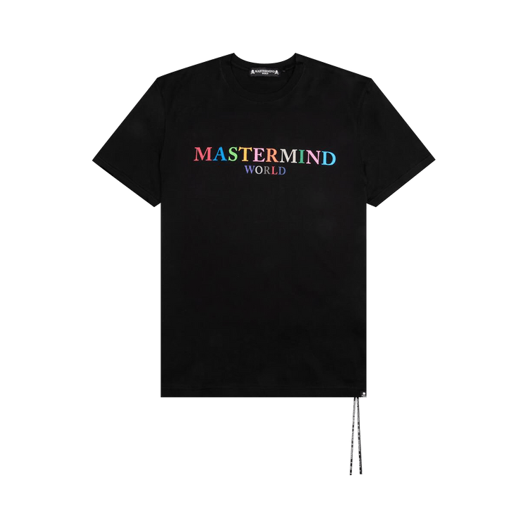 Mastermind World Colored Logo Tee "Black/White"