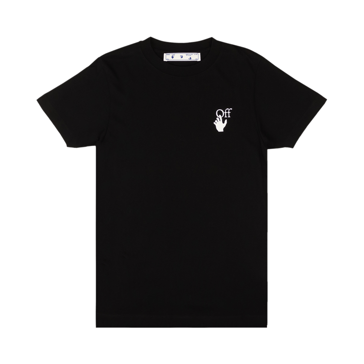 Off-White Spray Marker Slim Tee "Black/White"